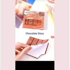 Chocolate Shaped Notebook